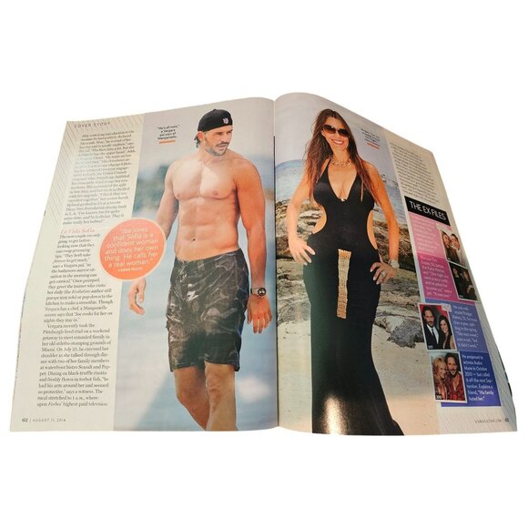 US Weekly Magazine Aug 11 2014 Sofia Vergara Joe Manganiello Beyonce Naya Rivera - Picture 4 of 4
